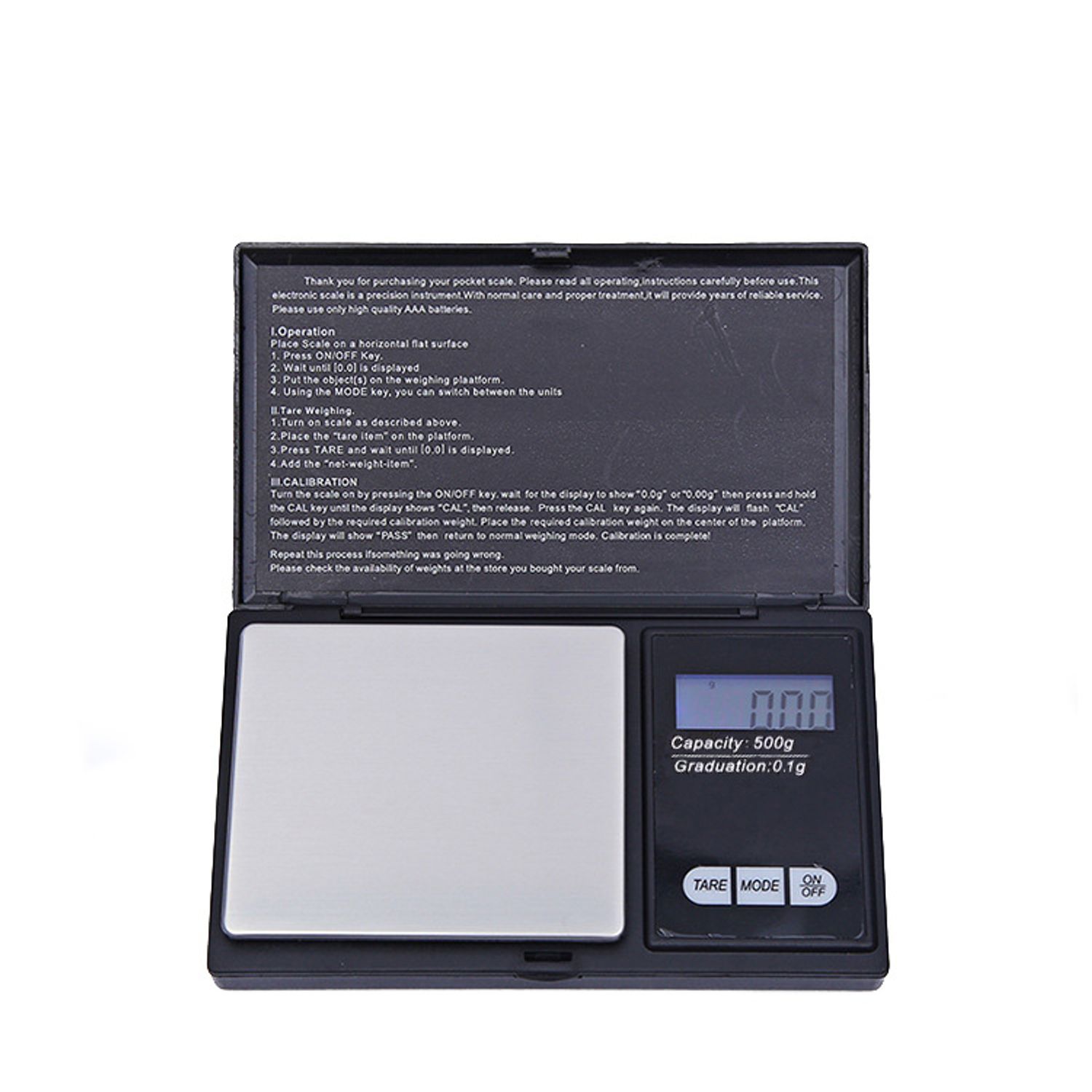 Cantar electronic MRG M579, Pentru bijuterii, Digital, 500 g fotografia produsului View 2 L