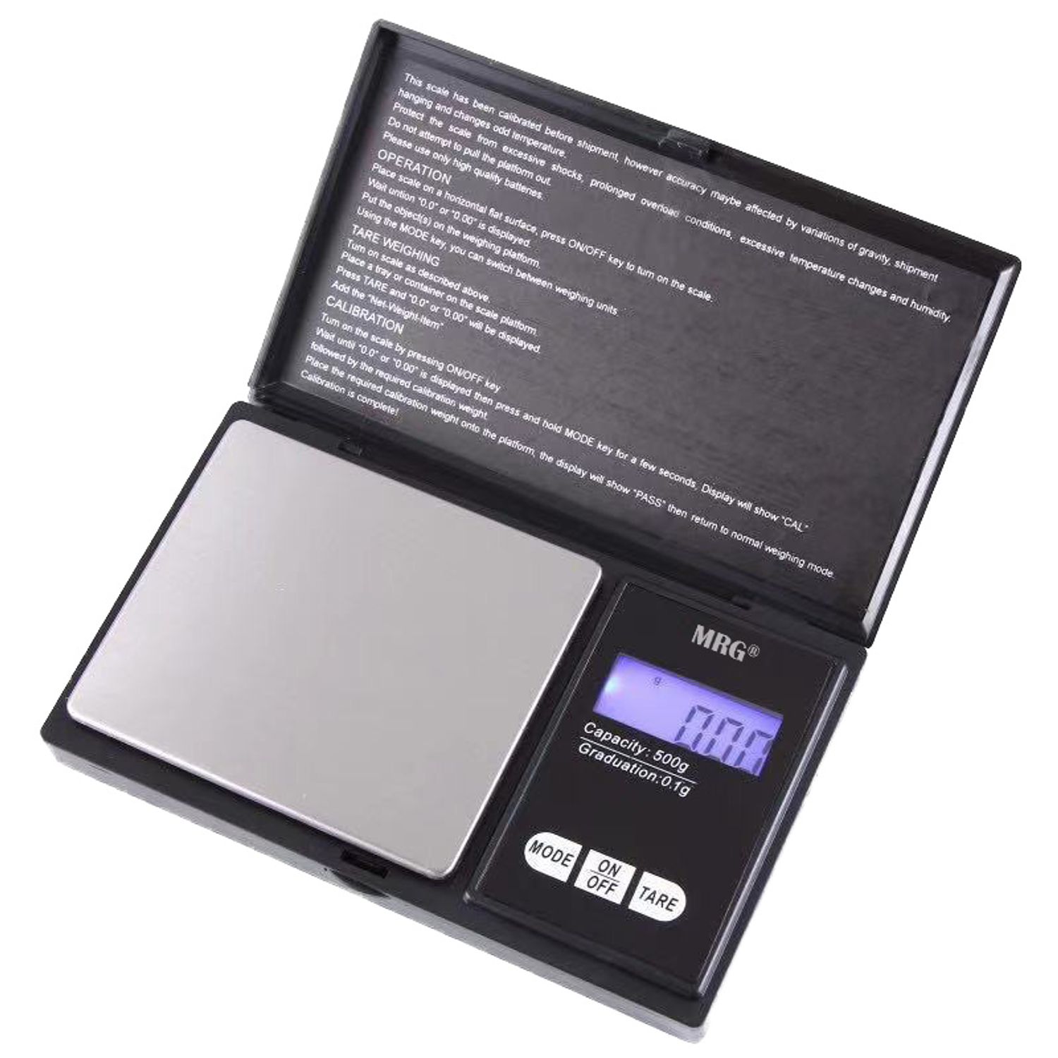 Cantar electronic MRG M579, Pentru bijuterii, Digital, 500 g fotografia produsului