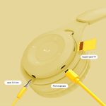 Casti wireless MRG MYO8, Handsfree, Cu bluetooth, Galben fotografia produsului View 3 S