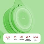 Casti wireless MRG MYO8, Handsfree, Cu bluetooth, Verde fotografia produsului View 2 S