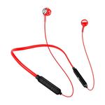 Casti bluetooth sport MRG MG03, Neckband, Handsfree, Rosu fotografia produsului