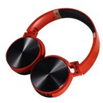 Casti wireless MRG MS35, Handsfree, Cu bluetooth, Rosu fotografia produsului View 3 S