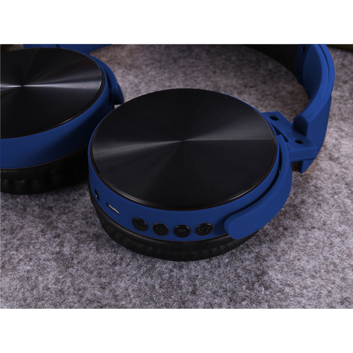 Casti wireless MRG MS35, Handsfree, Cu bluetooth, Albastru fotografia produsului View 2 L