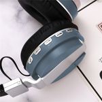 Casti wireless MRG MS45, Handsfree, Cu bluetooth, Maro fotografia produsului View 3 S