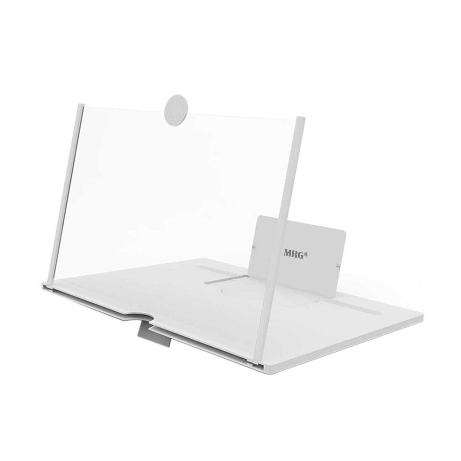 Lupa Telefon MRG M-598, 8 inch, Pliabil, Alb fotografia produsului