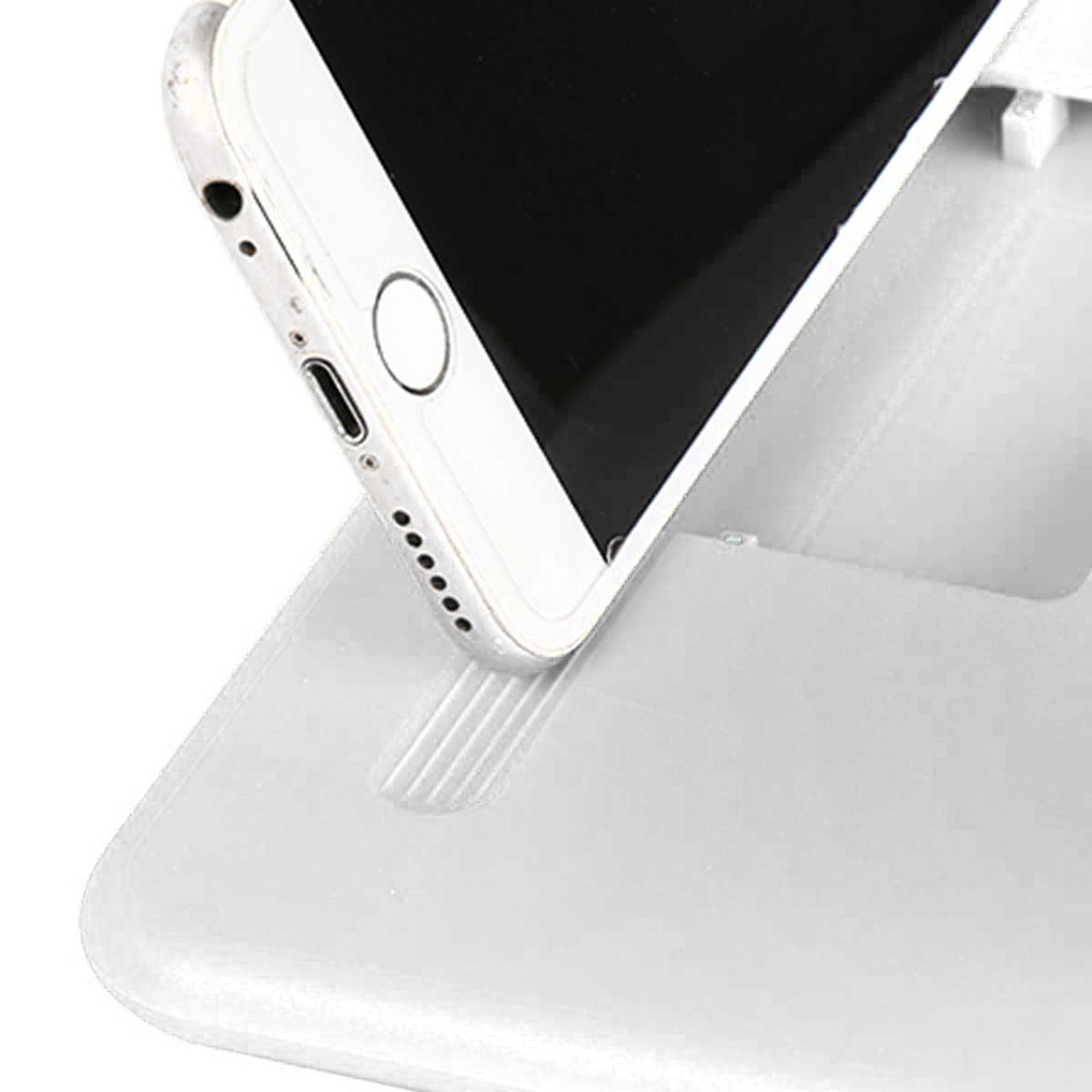 Lupa Telefon MRG M-598, 8 inch, Pliabil, Alb fotografia produsului View 3 L