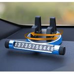 Suport telefon MRG MXY168, Pentru masina, Cu placuta numar telefon, Albastru fotografia produsului View 4 S