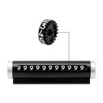 Suport telefon MRG MTH072, Cu odorizant, Cu placuta numar telefon, Negru fotografia produsului View 2 S