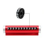 Suport telefon MRG MTH072, Cu odorizant, Cu placuta numar telefon, Rosu fotografia produsului View 2 S