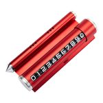 Suport telefon MRG MTH072, Cu odorizant, Cu placuta numar telefon, Rosu fotografia produsului