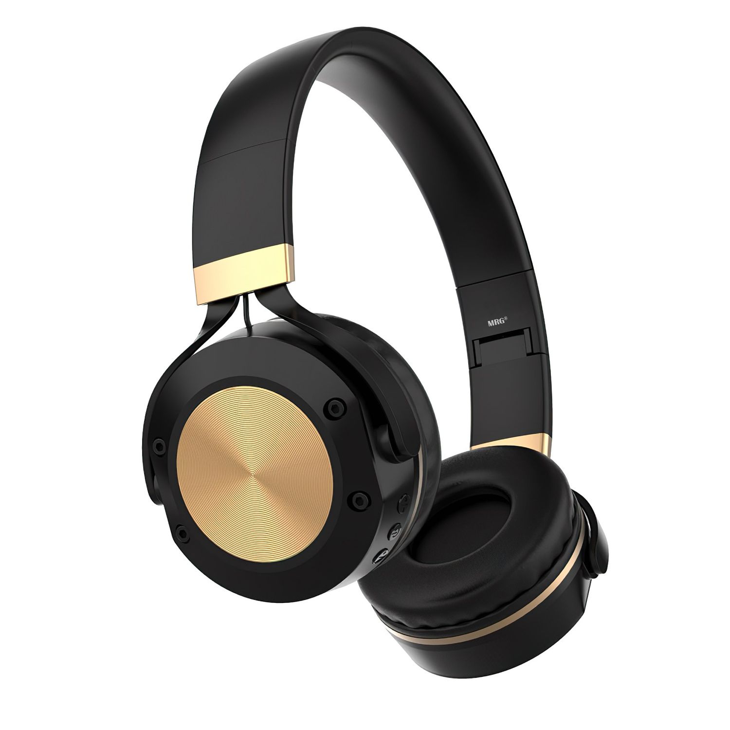 Casti wireless MRG M624, On Ear, Cu bluetooth, Negru fotografia produsului