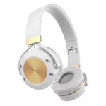Casti wireless MRG M624, On Ear, Cu bluetooth, Alb fotografia produsului