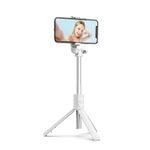 Selfie Stick MRG MR1, Pentru telefon, Trepied, 360 grade, Alb fotografia produsului View 2 S