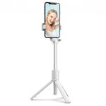 Selfie Stick MRG MR1, Pentru telefon, Trepied, 360 grade, Alb fotografia produsului View 3 S