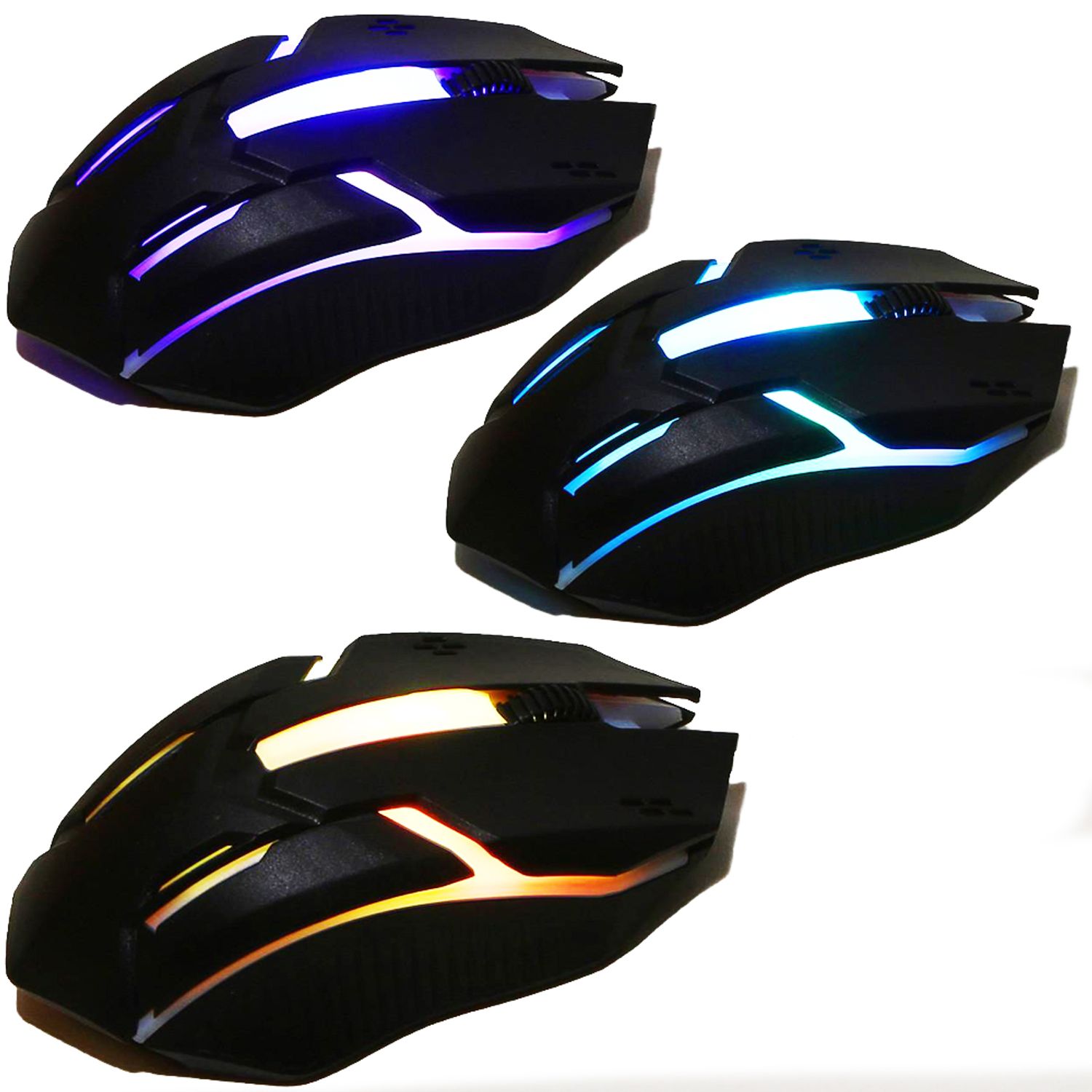 Mouse Optic MRG MX3, Iluminare RGB, Cu fir, Negru fotografia produsului View 2 L