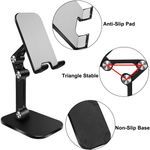 Suport Telefon MRG M642, Pentru birou, Pliabil, Negru fotografia produsului View 2 S