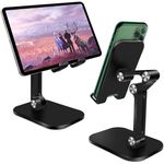 Suport Telefon MRG M642, Pentru birou, Pliabil, Negru fotografia produsului View 4 S