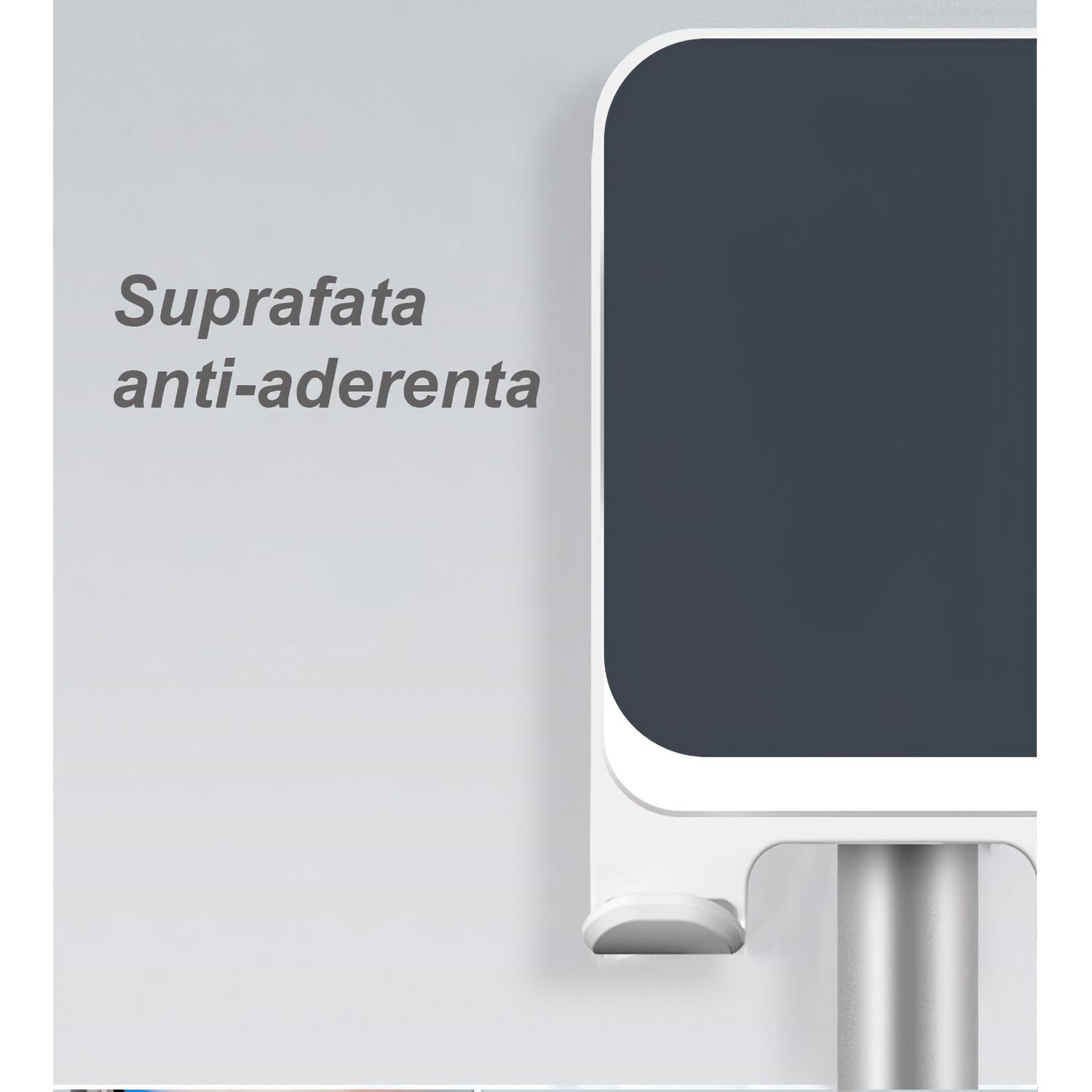 Suport Telefon MRG MK1, Pliabil, Rotativ, Alb fotografia produsului View 3 L