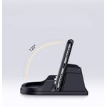 Suport telefon MRG M670, Pentru masina, Cu placuta numar telefon, Negru fotografia produsului View 3 S