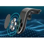 Suport Telefon MRG MF3, Grila, Magnetic, Negru fotografia produsului View 5 S