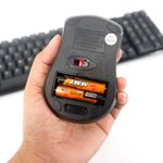 Kit Wireless MRG MTJ808, Tastatura, Mouse, Negru fotografia produsului View 4 S