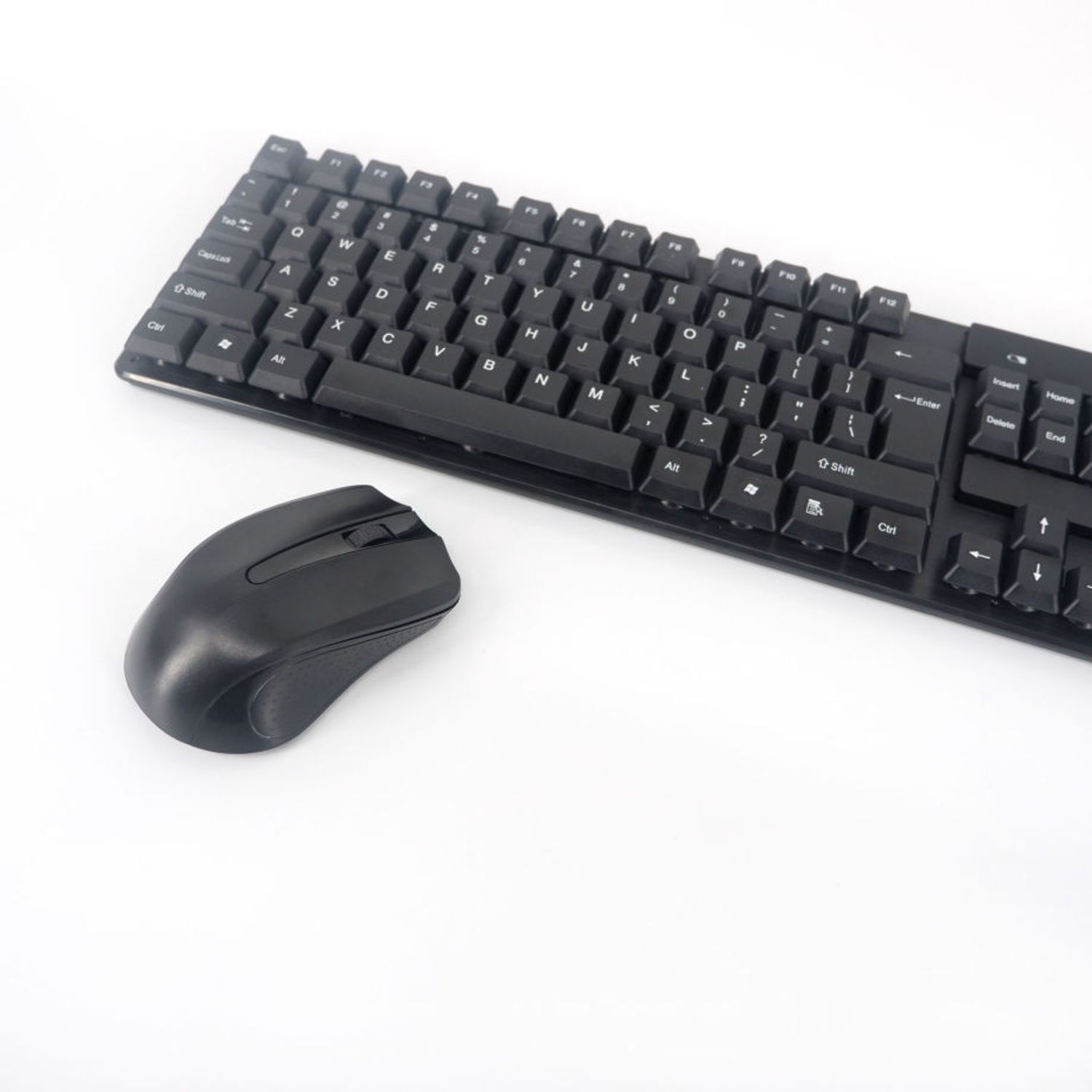 Kit Wireless MRG MTJ808, Tastatura, Mouse, Negru fotografia produsului View 2 L
