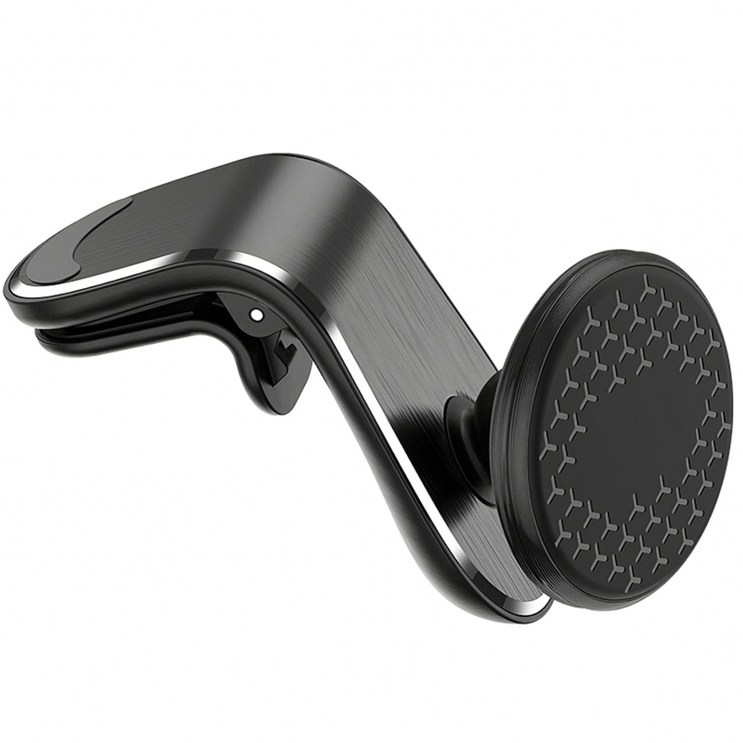 Suport Telefon MRG M676, Pentru grila auto, Magnetic, Negru fotografia produsului View 2 L