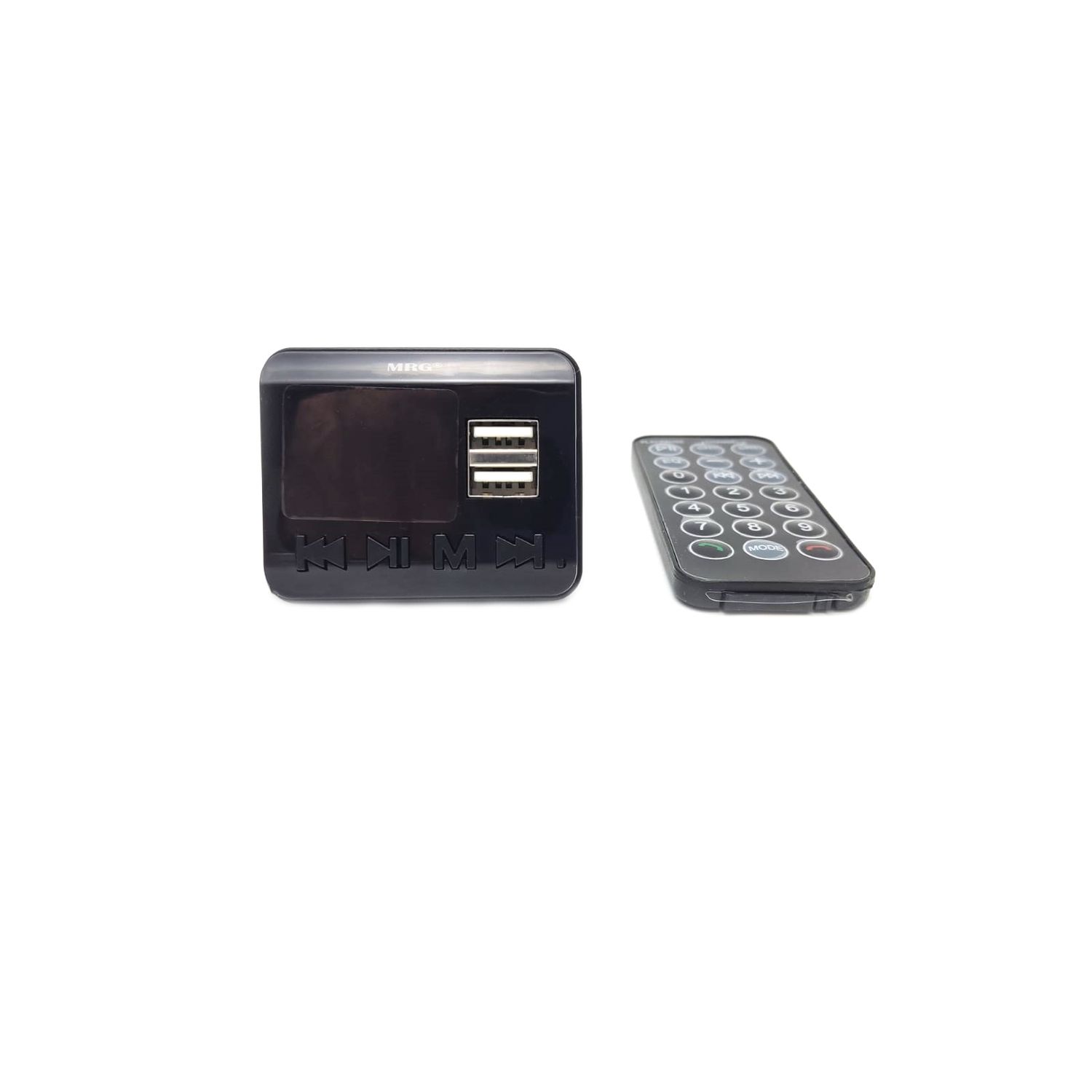 Modulator FM MRG MX5, Bluetooth, cu Telecomanda, Negru fotografia produsului View 3 L