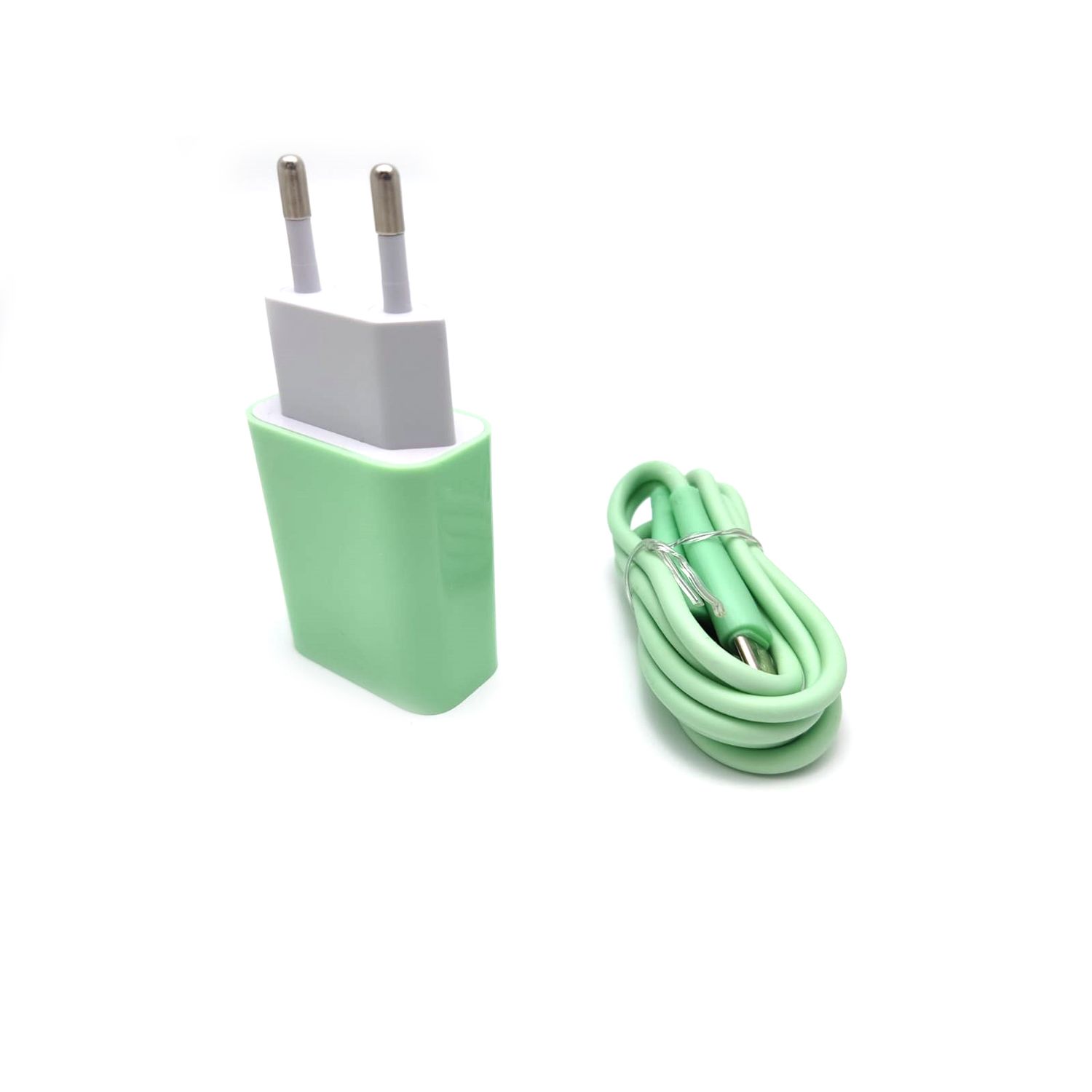 Incarcator Retea MRG M52H, USB, TypeC, Verde fotografia produsului View 2 L