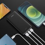 Power Bank Veger A10, 10000mAh, Display LED, Fast-Charge, Negru fotografia produsului View 4 S