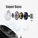 Casti Bluetooth MRG MinPods3, Cu carcasa, Display LCD, Negru fotografia produsului View 3 S