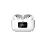 Casti Bluetooth MRG MinPods3, Cu carcasa, Display LCD, Alb fotografia produsului