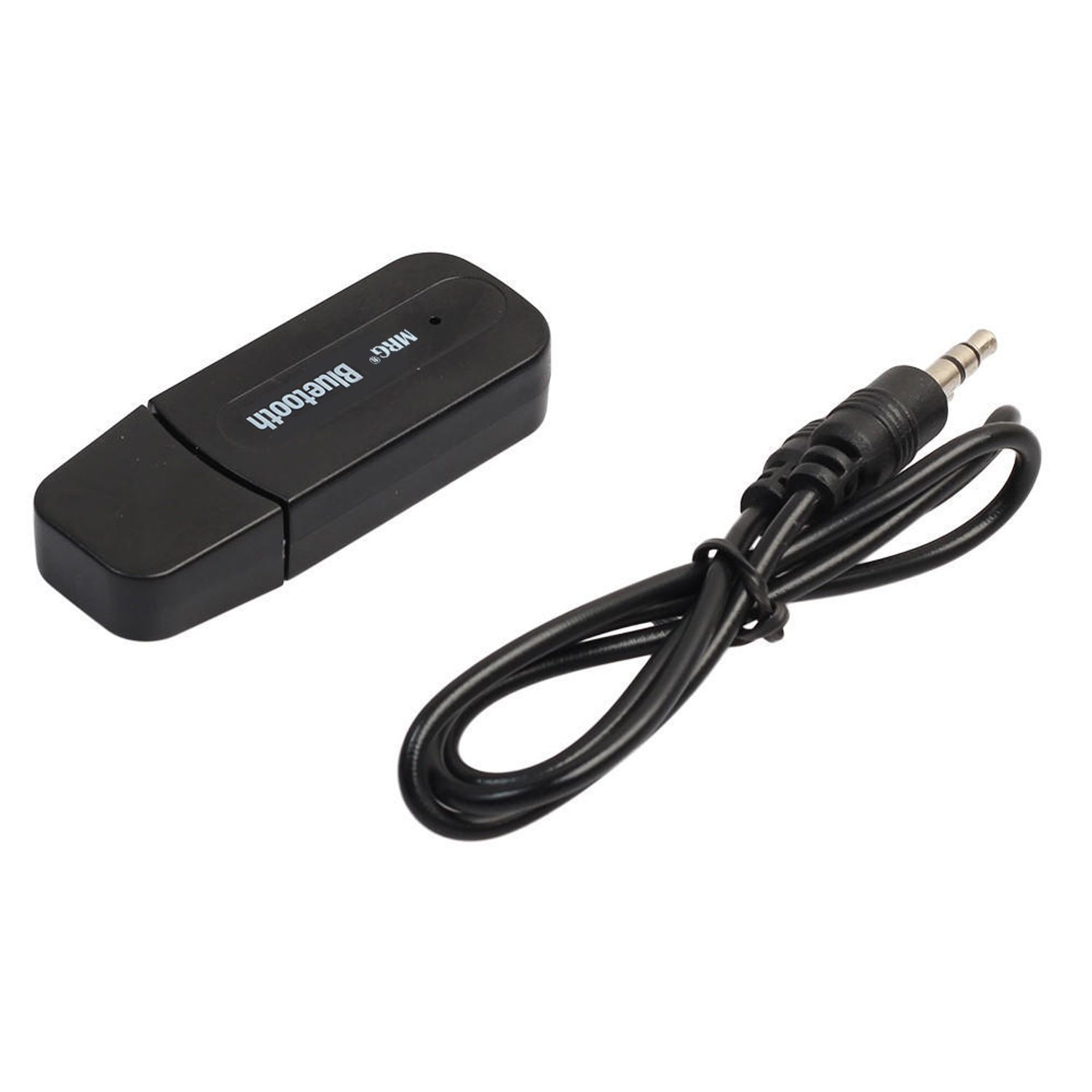 Receptor USB MRG M718, Bluetooth, Jack si USB, Negru fotografia produsului