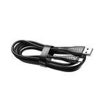 Cablu de date Veger V103, MicroUSB, 2.4A, Negru fotografia produsului View 2 S
