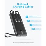 Power Bank Veger C10, 10000mAh, Display LED, Fast-Charge, Negru fotografia produsului View 3 S