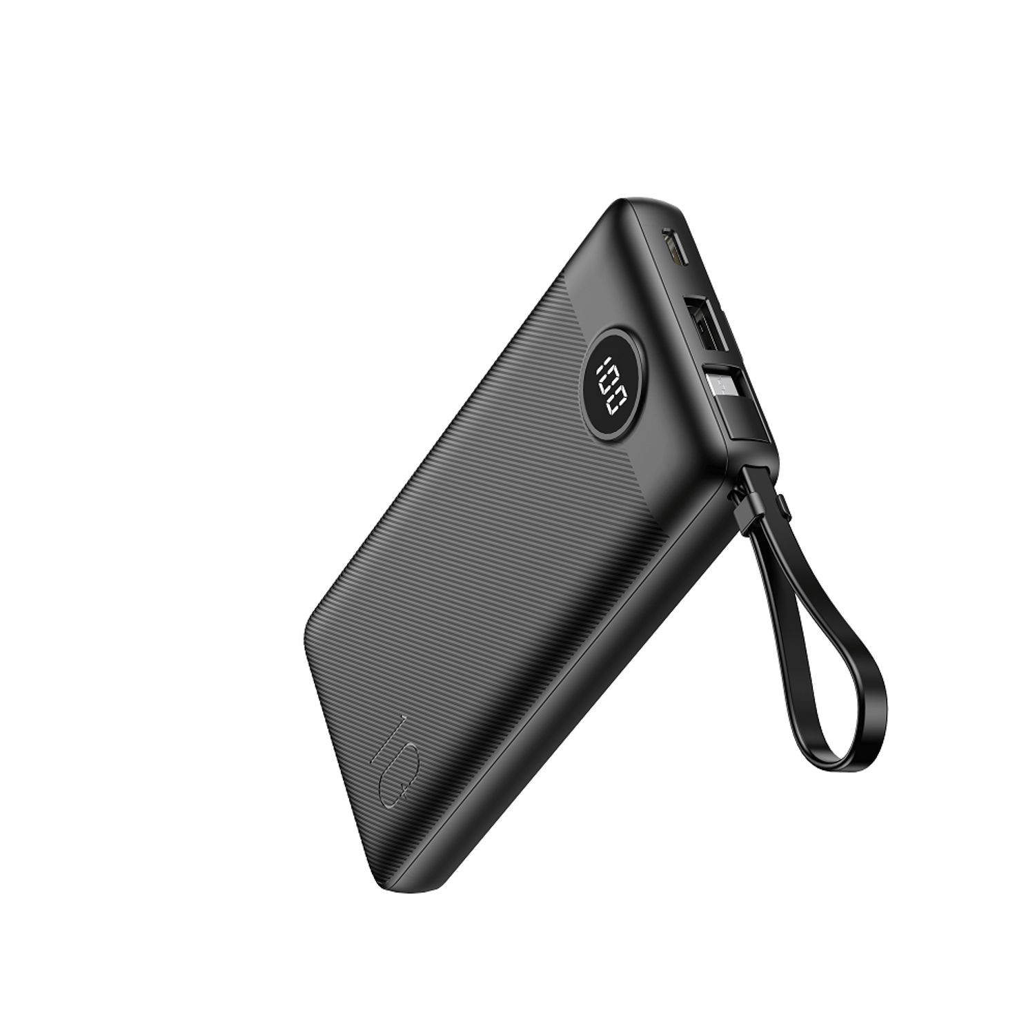 Power Bank Veger C10, 10000mAh, Display LED, Fast-Charge, Negru fotografia produsului