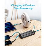 Power Bank Veger C10, 10000mAh, Display LED, Fast-Charge, Negru fotografia produsului View 5 S