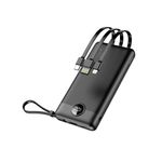 Power Bank Veger C10, 10000mAh, Display LED, Fast-Charge, Negru fotografia produsului View 6 S