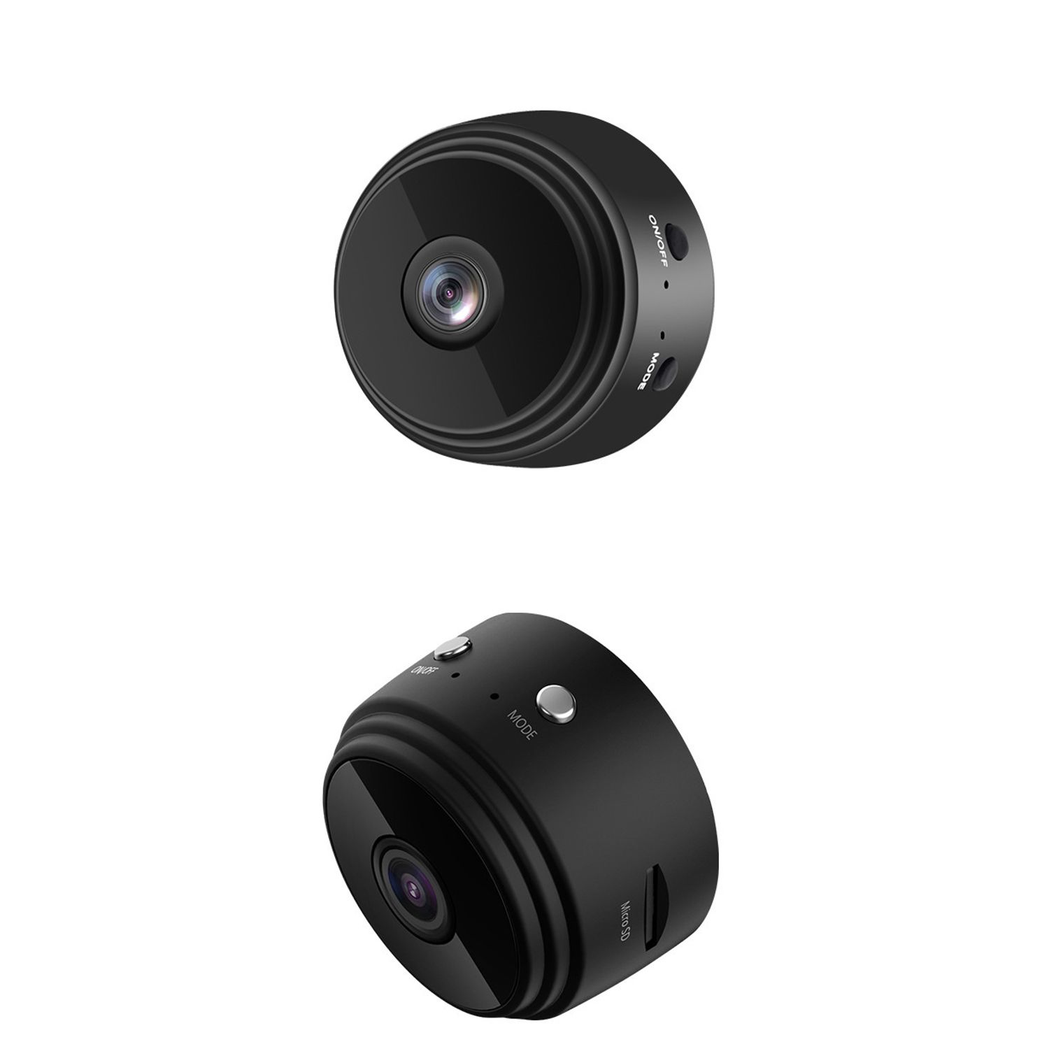 Mini Camera MRG M739, Wireless, Magnetica, Negru fotografia produsului View 3 L