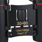 Mini Binoclu MRG M745, 30x60, Profesional, Negru fotografia produsului View 7 S