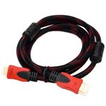 Cablu Hdmi MRG M749, 150cm, Digital, Negru cu Rosu fotografia produsului