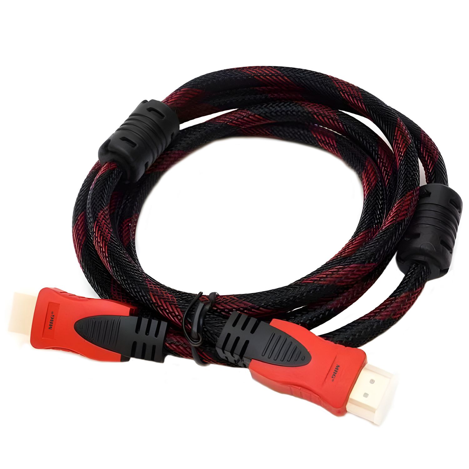 Cablu Hdmi MRG M749, 150cm, Digital, Negru cu Rosu fotografia produsului