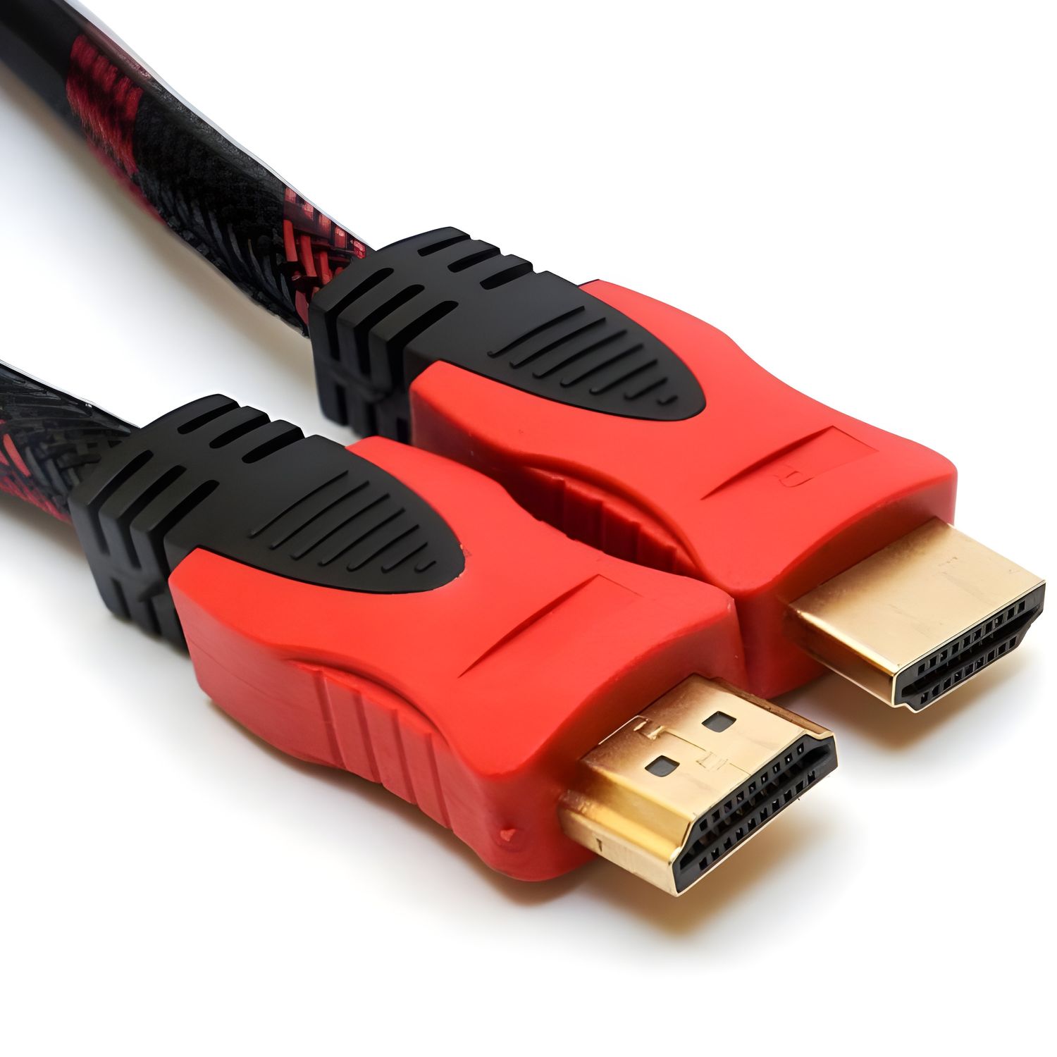 Cablu Hdmi MRG M749, 10 m, Digital, Negru cu Rosu fotografia produsului View 2 L