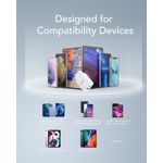 Incarcator Retea Veger VLS202U, USB-A, Type-C, Fast Charge, Alb fotografia produsului View 5 S