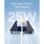 Incarcator Retea Veger VLS2501, Type-C, Fast Charge, Alb fotografia produsului View 5 S