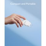 Incarcator Retea Veger VLS2501, Type-C, Fast Charge, Alb fotografia produsului View 6 S