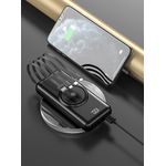 Power Bank Wireless MRG M762, 10000mah, 3in1, Negru fotografia produsului View 4 S