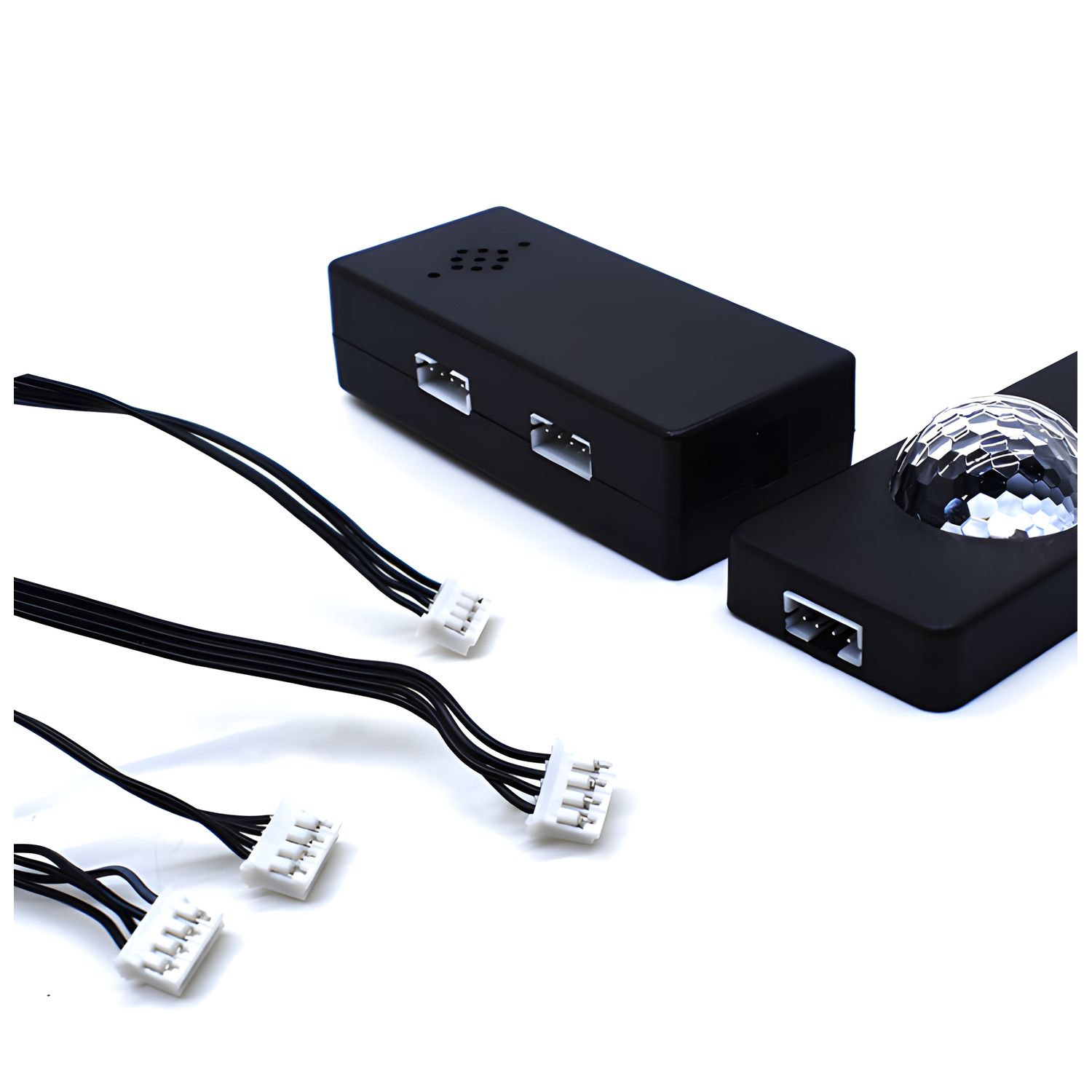 Set Lumina Ambientala Auto MRG MA12, Led, Senzor, RGB fotografia produsului View 5 L