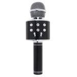 Microfon Karaoke MRG MWS858, Bluetooth, Reincarcabil, Negru fotografia produsului View 3 S