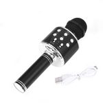 Microfon Karaoke MRG MWS858, Bluetooth, Reincarcabil, Negru fotografia produsului